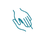 Hands-on therapy icon